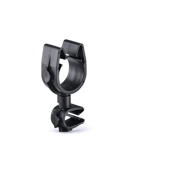 Hellermann Tyton 156-02015 MOC Clip to MOC Clip Perpendicular, 8 mm, 16 mm Perpendicular, PA66HIRHSUV, Black, 2000/ctn