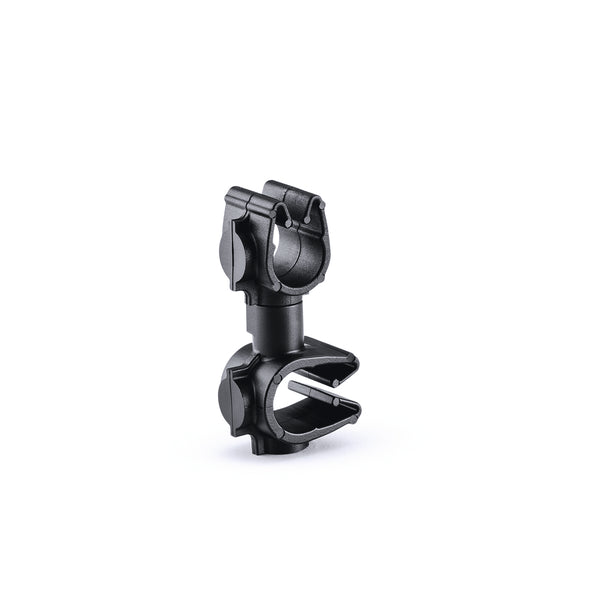 Hellermann Tyton 156-01998 MOC Clip to MOC Clip Perpendicular, 8 mm, 7 mm Perpendicular, PA66HIRHSUV, Black, 2000/ctn