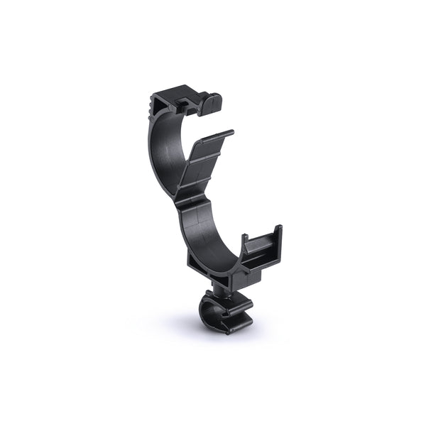 Hellermann Tyton 156-01614 LOC Locking Clamp, 20-25 mm, to MOC Clip, 8 mm, PA66HIRHSUV, Black, 1000/ctn