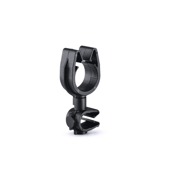 Hellermann Tyton 156-02038 MOC Clip to MOC Clip Perpendicular, 9 mm, 14 mm Perpendicular, PA66HIRHSUV, Black, 2000/ctn