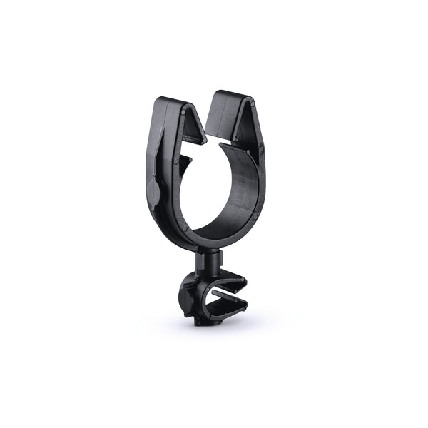 Hellermann Tyton 156-02041 MOC Clip to MOC Clip Perpendicular, 9 mm, 22 mm Perpendicular, PA66HIRHSUV, Black, 2000/ctn