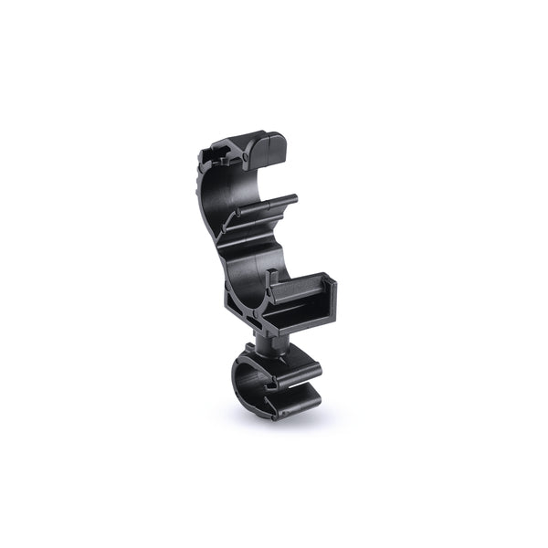 Hellermann Tyton 156-01835 LOC Locking Clamp, 5-9 mm, to MOC Clip, 9 mm, PA66HIRHSUV, Black, 2500/ctn