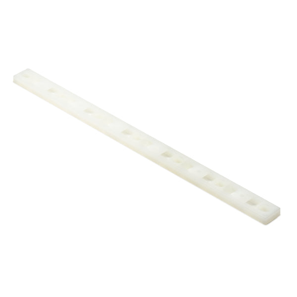 Hellermann Tyton MP2M5.NN3P Cable Tie Mounting Plate, 0.50'' x 3.00'', T18-T50 Cable Ties, #10 (M5) Screw, PA66, Natural, 100/pkg