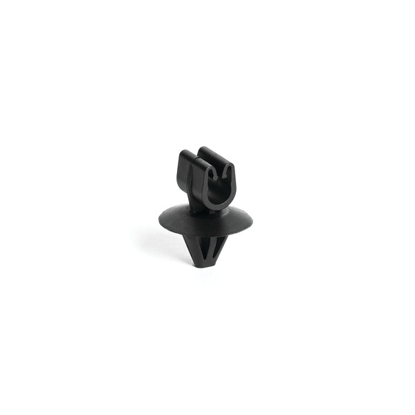 Hellermann Tyton 133-03178 Tube and Pipe Clip with 6.5mm Arrowhead, 4.7-5.1mm Diameter, PA66HIRHS, Black, 4000/ctn