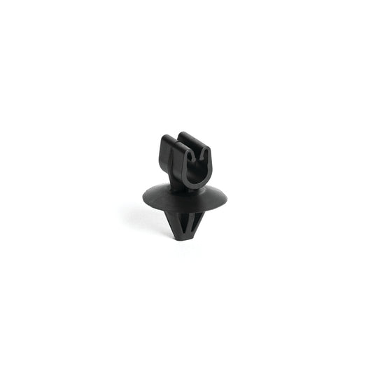 Hellermann Tyton 133-03178 Tube and Pipe Clip with 6.5mm Arrowhead, 4.7-5.1mm Diameter, PA66HIRHS, Black, 4000/ctn