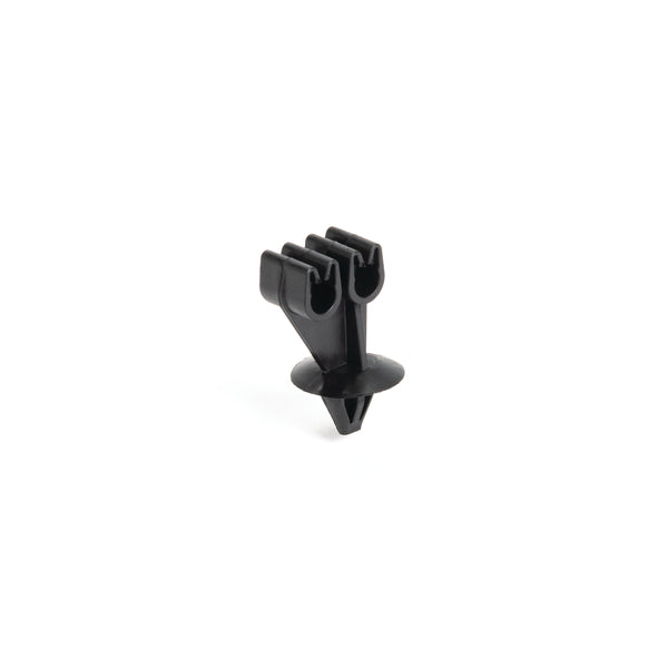 Hellermann Tyton 133-04044 Tube and Pipe Clip with 6.5mm Arrowhead, 1.2-1.6mm Panel Thickness, PA66HIRHS, Black, 5000/ctn
