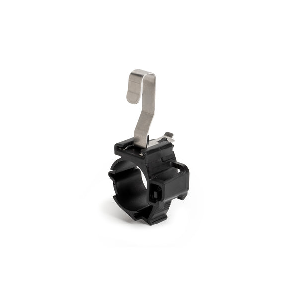 Hellermann Tyton 151-04385 Ratchet O-Clamp, M8 Solar Attachment, 0.73 - 0.88 Bundle Dia, PA66HIRHSUV, BK, 200/ctn