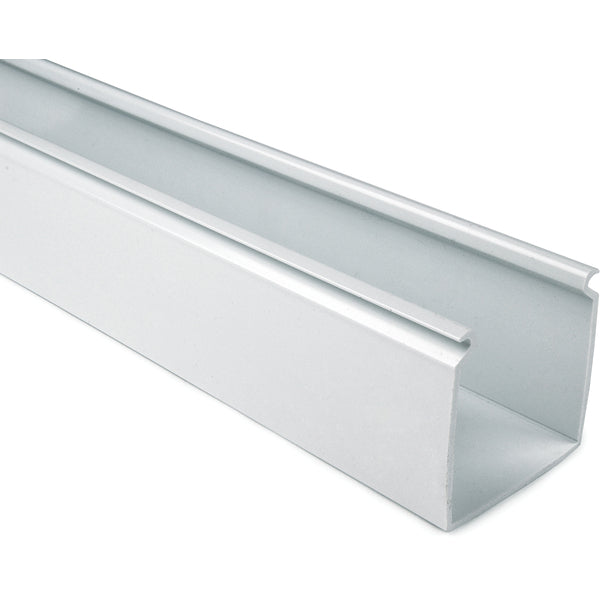 Hellermann Tyton 181-22011 Solid Wall Wiring Duct, 2 x 2", 6 ft Sticks, Non-Adhesive, PVC, White, 30 ft/box, 120ft/ctn