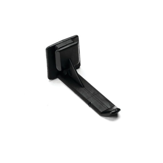 Hellermann Tyton SLWR20C2 Wire Retainer, Slotted Style for 2" Duct, Black, PA66, 100/pkg
