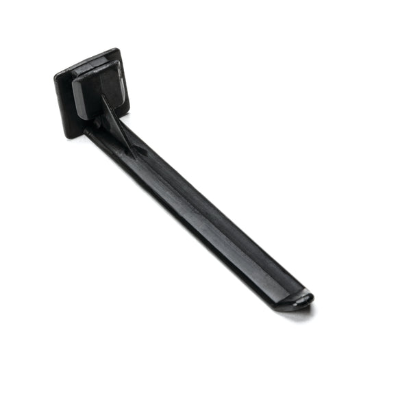 Hellermann Tyton SLWR40C2 Wire Retainer, Slotted Style for 4" Duct, Black, PA66, 100/pkg
