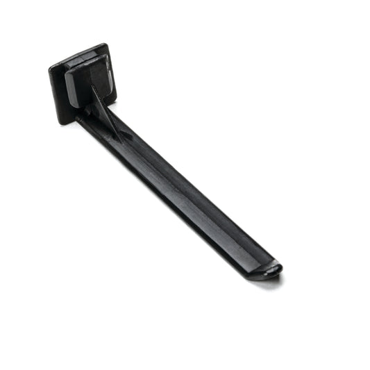 Hellermann Tyton SLWR40C2 Wire Retainer, Slotted Style for 4" Duct, Black, PA66, 100/pkg