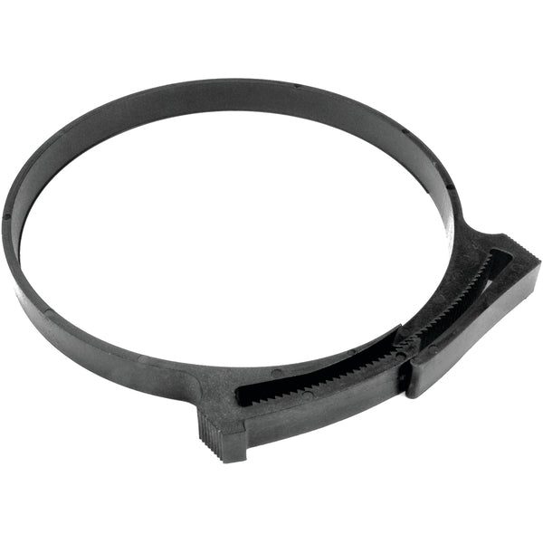 Hellermann Tyton SNP50GHS0C2 Snapper Hose Clamp, 2.06 - 2.31" Bundle Diameter, PA66GF13, Black, 100/pkg