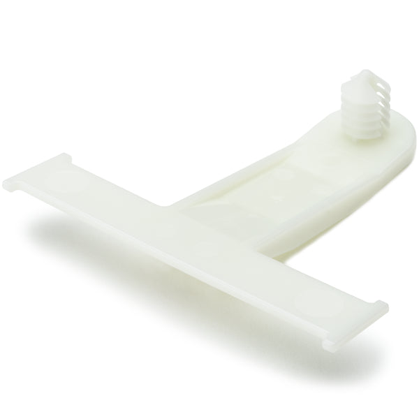 Hellermann Tyton 151-00903 Standoff Bundling Clip, 2.3" Long, 0.02 - 0.23" Panel Thickness, PA66HIRHS, Natural, 3000/box