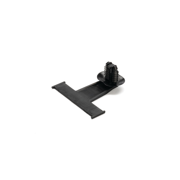 Hellermann Tyton 151-00992 Standoff Bundling Clip, 1.97" Long, 0.02 - 0.27" Panel Thickness, PA66HIRHSUV, Black, 3000/carton