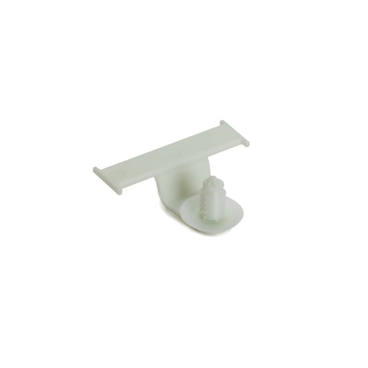Hellermann Tyton 133-01497 Standoff Bundling Clip, 1.73" Long, Panel Thickness 0.02–0.27", PA66HIRHS, Natural, 2000/carton