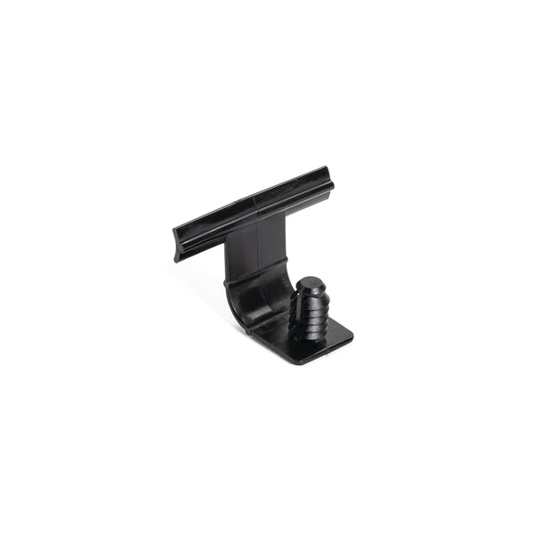 Hellermann Tyton 151-02741 Standoff Bundling Clip, 1.6" Long, Panel Thickness 0.6-6.1 mm, PA66HIRHSUV, Black, 2000/carton