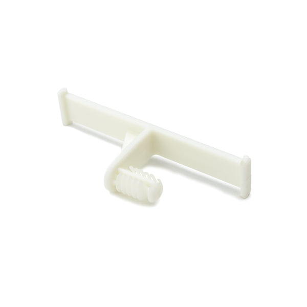 Hellermann Tyton 151-00650 Standoff Bundling Clip, 2.2" Long, 0.03 - 0.22" Panel Thickness, PA66HIRHS, Natural, 2000/box