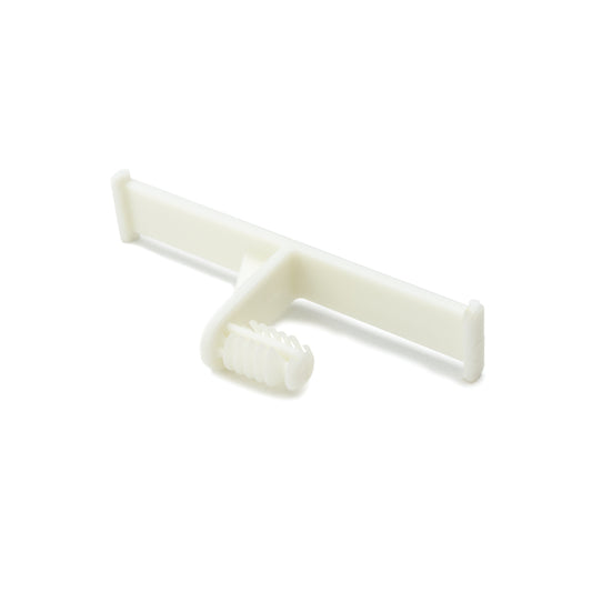 Hellermann Tyton 151-00650 Standoff Bundling Clip, 2.2" Long, 0.03 - 0.22" Panel Thickness, PA66HIRHS, Natural, 2000/box