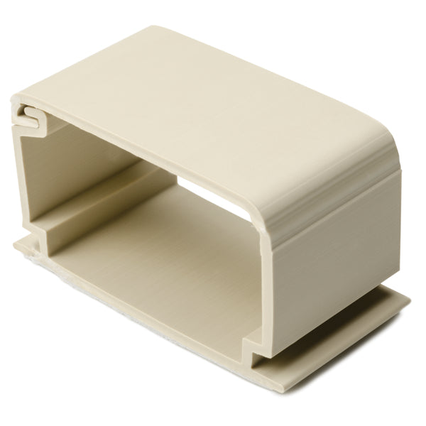 Hellermann Tyton SRCI1000K2 TSR Adhesive Cable Clamp, 1.74" Width, 1" Height, PVC, Ivory, 50/pkg