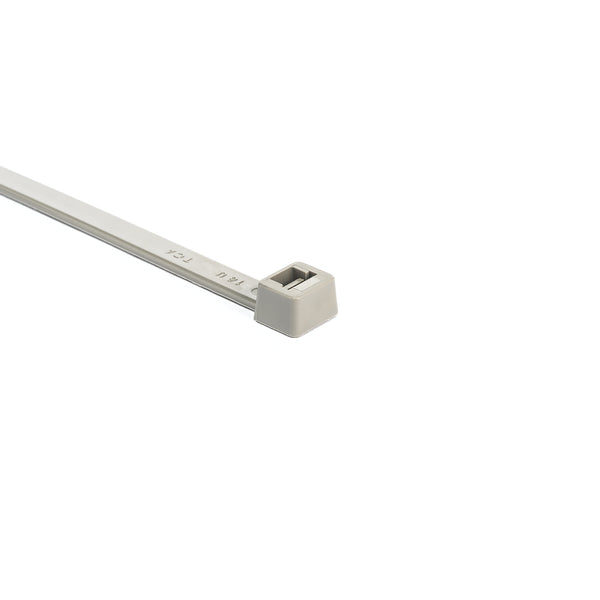 Hellermann Tyton 111-02383 Heavy Duty Cable Tie, 15" Long, 120lb Tensile Strength, PA46, Gray, 1000/pkg