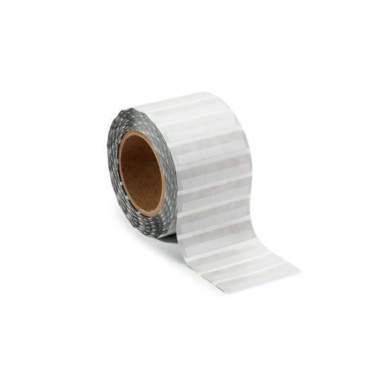 Hellermann Tyton TAG26T6-100B Thermal Transfer Adhesive Labels, Self-Laminating, 0.5 x 0.38 x 0.75", 6 Across, VL, White, 10,000/roll