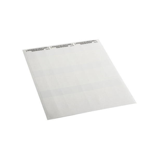 Hellermann Tyton TAG50L-105 Laser Print Label, Self-Laminating, 1.0" x .96" x 3.16", 21 Per Sheet, PET, White, 1000/pkg