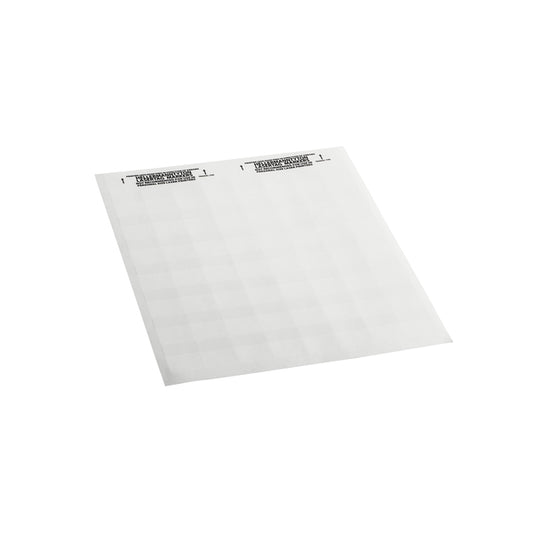 Hellermann Tyton TAG63L-105 Laser Tag Label, Self-Laminating, 1.0" x .5" x 1.33", 56 Per Sheet, PET, White, 2500/pkg