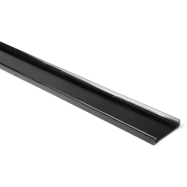 Hellermann Tyton 181-90050 Wiring Duct Cover for 0.5" Duct, 6 ft Sticks, PVC, Black, 120ft/ctn