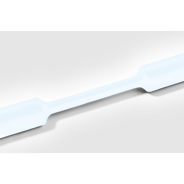 Hellermann Tyton 309-65125 Heat Shrink Tubing, 4' Long Stick, 2:1 Shrink Ratio, 1/8", 3.2/1.6 Dia, PO, Clear, 20/pkg