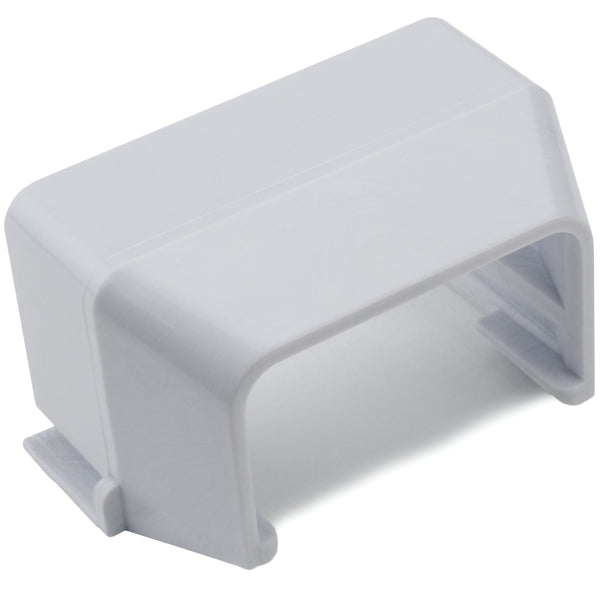 Hellermann Tyton TSRP1W-12 Reducer, 1-3/4" to 1-1/4" (TSRP3 to TSRP2), PVC, White, Bag of 10