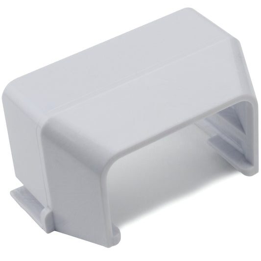 Hellermann Tyton TSRP1W-12 Reducer, 1-3/4" to 1-1/4" (TSRP3 to TSRP2), PVC, White, Bag of 10