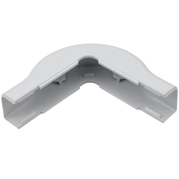 Hellermann Tyton TSR1I-29-1 External Corner Cover, 3/4", 1" Bend Radius, PVC, Ivory, Bag of 10