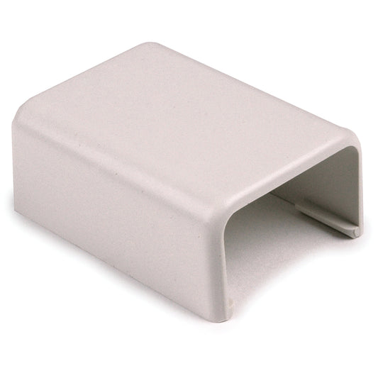 Hellermann Tyton TSR3FW-36 End Cap, 1-3/4", PVC, Office White, Bag of 10