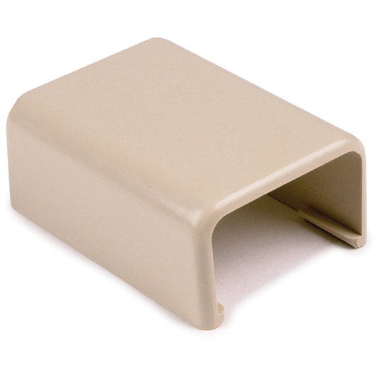 Hellermann Tyton TSR1I-36 End Cap, 3/4", PVC, Ivory, Bag of 10