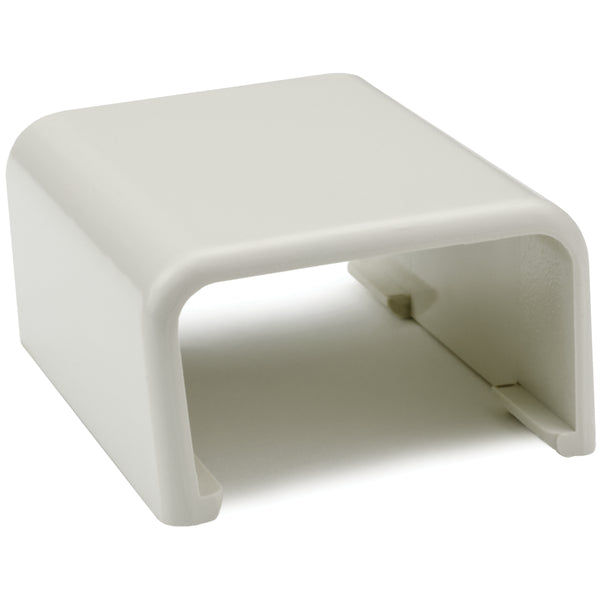 Hellermann Tyton TSR2FW-14 Splice Cover, 1-1/4", PVC, Office White, Bag of 10