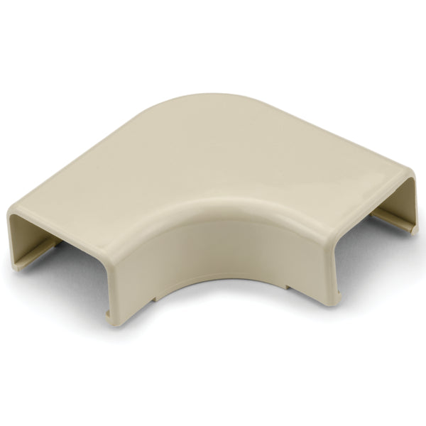 Hellermann Tyton TSR1I-25-1 Elbow Cover, 3/4", 1" Bend Radius, PVC, Ivory, Bag of 10