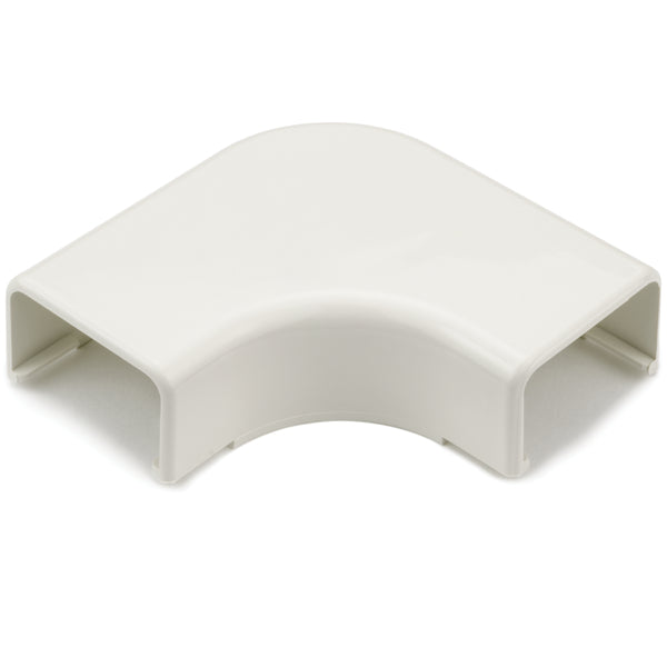 Hellermann Tyton TSR2I-25-1 Elbow Cover, 1-1/4", 1" Bend Radius, PVC, Ivory, Bag of 10