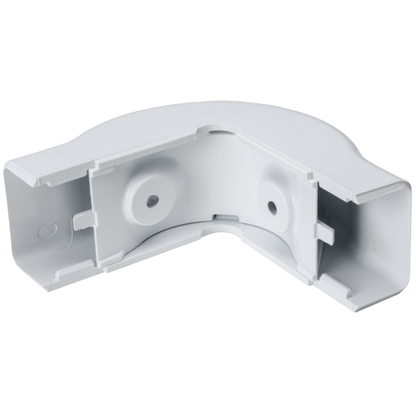Hellermann Tyton TSR2I-29-1 External Corner Cover, 1-1/4", 1" Bend Radius, PVC, Ivory, Bag of 10