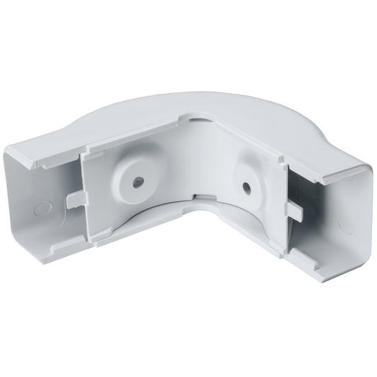 Hellermann Tyton TSR2I-29-1 External Corner Cover, 1-1/4", 1" Bend Radius, PVC, Ivory, Bag of 10