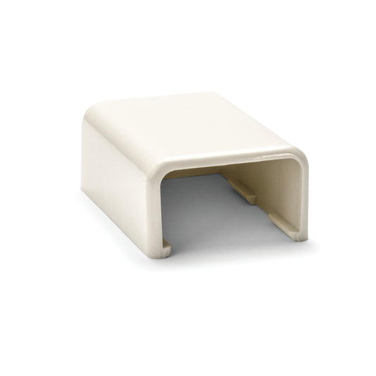 Hellermann Tyton TSR2FW-36 End Cap, 1-1/4", PVC, Office White, Bag of 10