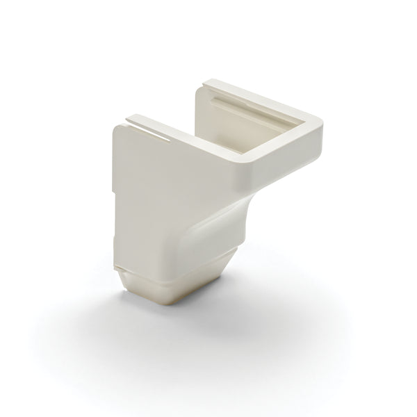 Hellermann Tyton TSR3W-50 Ceiling Drop, 1-3/4", PVC, White, Bag of 10