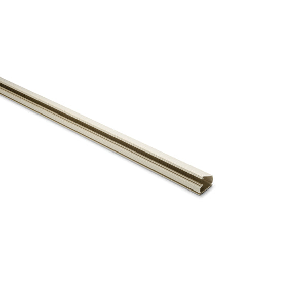 Hellermann Tyton TSR2I-6A One Piece Surface Raceway, 1-1/4", 6.0 ft Long, PVC, Ivory, 120ft/Carton