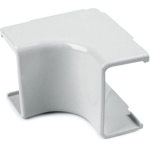 Hellermann Tyton TSR1I-33-1 Internal Corner Cover, 3/4", 1" Bend Radius, PVC, Ivory, Bag of 10