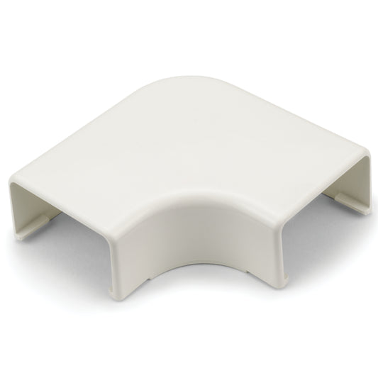 Hellermann Tyton TSR3I-25-1 Elbow Cover, 1-3/4", 1" Bend Radius, PVC, Ivory, Bag of 10