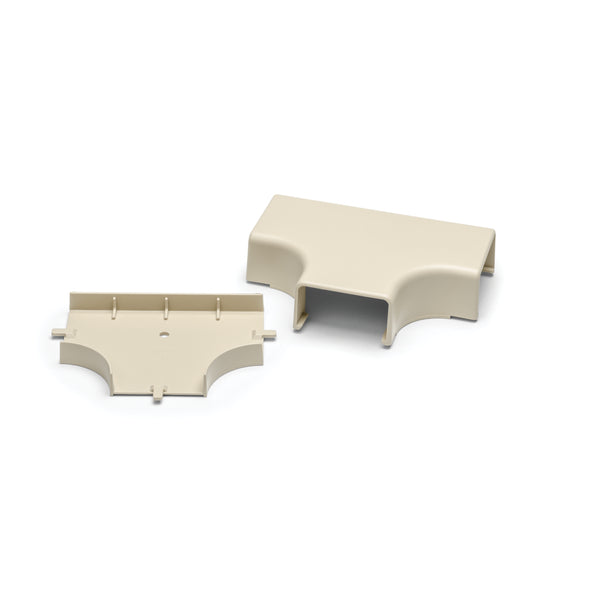 Hellermann Tyton TSRP3I-21-1 Tee Cover, 1-3/4", 1" Bend Radius, PVC, Ivory, Bag of 10