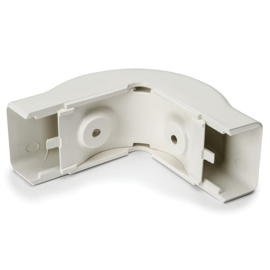 Hellermann Tyton TSRP1FW-29-1 External Corner, 3/4", 1" Bend Radius, PVC, Office White, Bag of 10