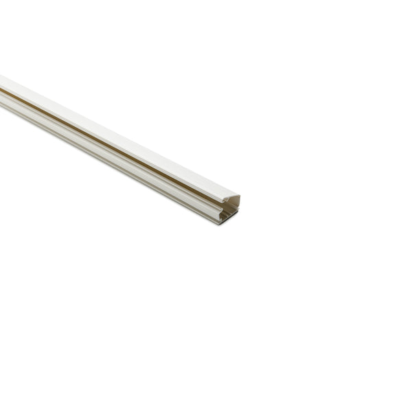 Hellermann Tyton TSRP2FW-6A One Piece Power Rated Raceway, 1-1/4", 6.0 ft Long, PVC, Office White, 120ft/Carton
