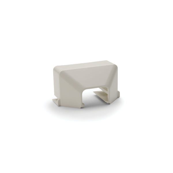 Hellermann Tyton TSRP1FW-12 Reducer, 1-3/4" to 1-1/4" (TSRP3 to TSRP2), PVC, Office White, Bag of 10