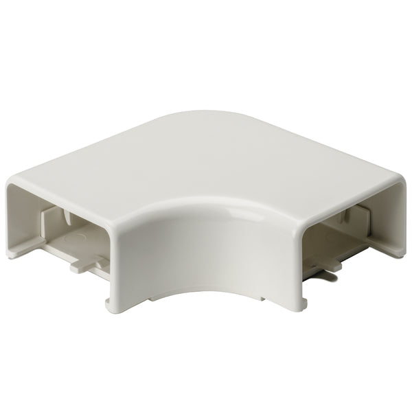 Hellermann Tyton TSRP2FW-25-1 Elbow Cover, 1-1/4", 1" Bend Radius, PVC, Office White, Bag of 10