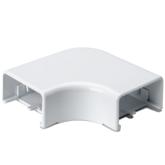 Hellermann Tyton TSRP1W-25-1 Elbow Cover, 3/4", 1" Bend Radius, PVC, White, Bag of 10